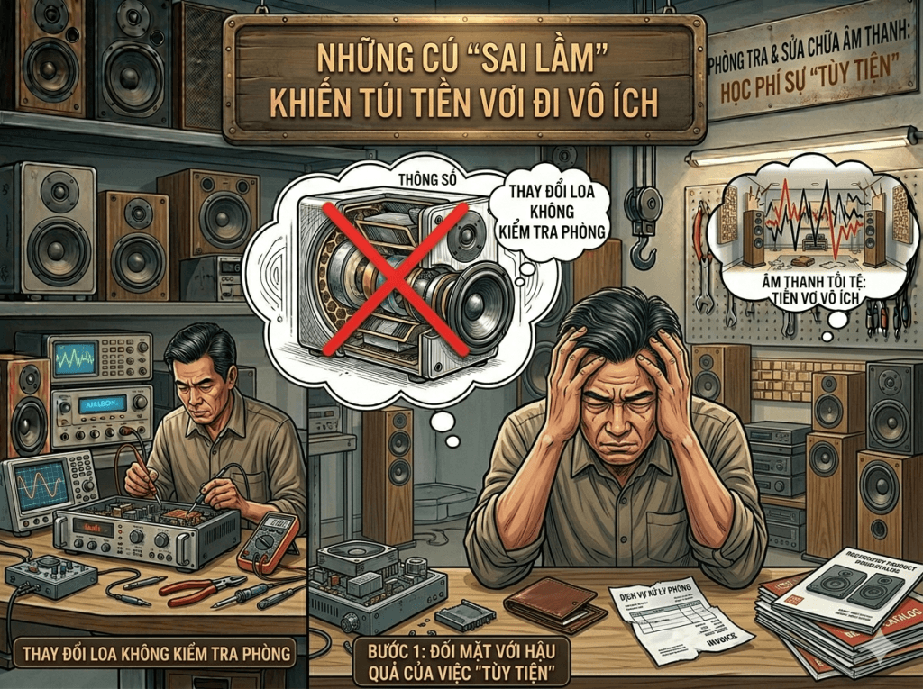 Thay Loa trước: Thay đổi "Màu sắc" tức thì 6